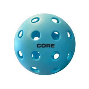 Pickleball for All | 40 Hole Injection Molded, Vibrant Blue, Durable CORE Pickleballs for Beginners | Built to USAPA Specifications - CORE Pickleball