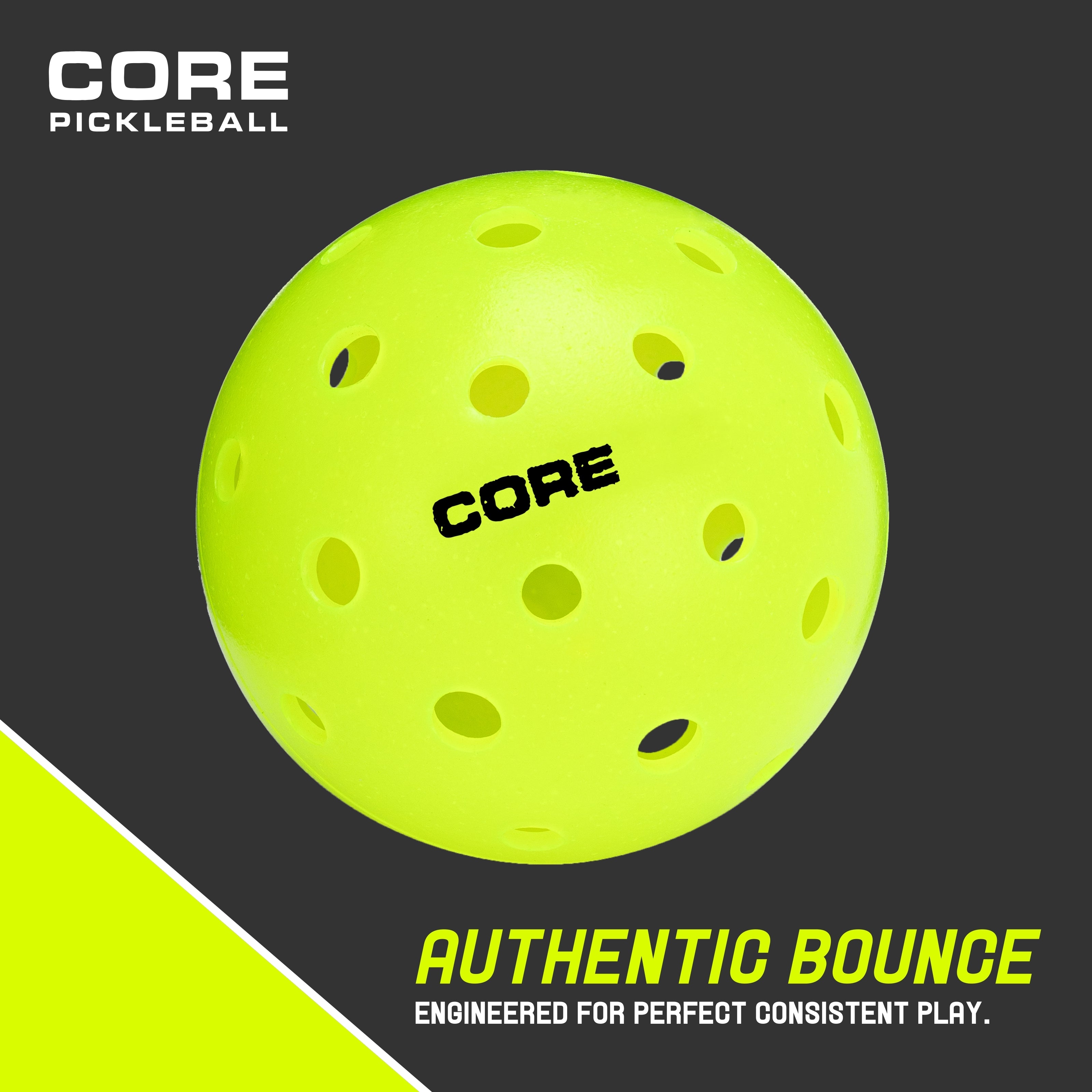 CORE Pickleball Outdoor - Fast and Built to Last | USA Pickleball Approved - CORE Pickleball