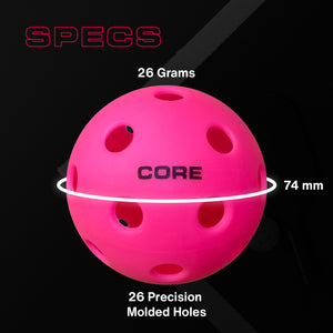 CORE Pink Pickleball - Breast Cancer Awareness Edition - CORE Pickleball