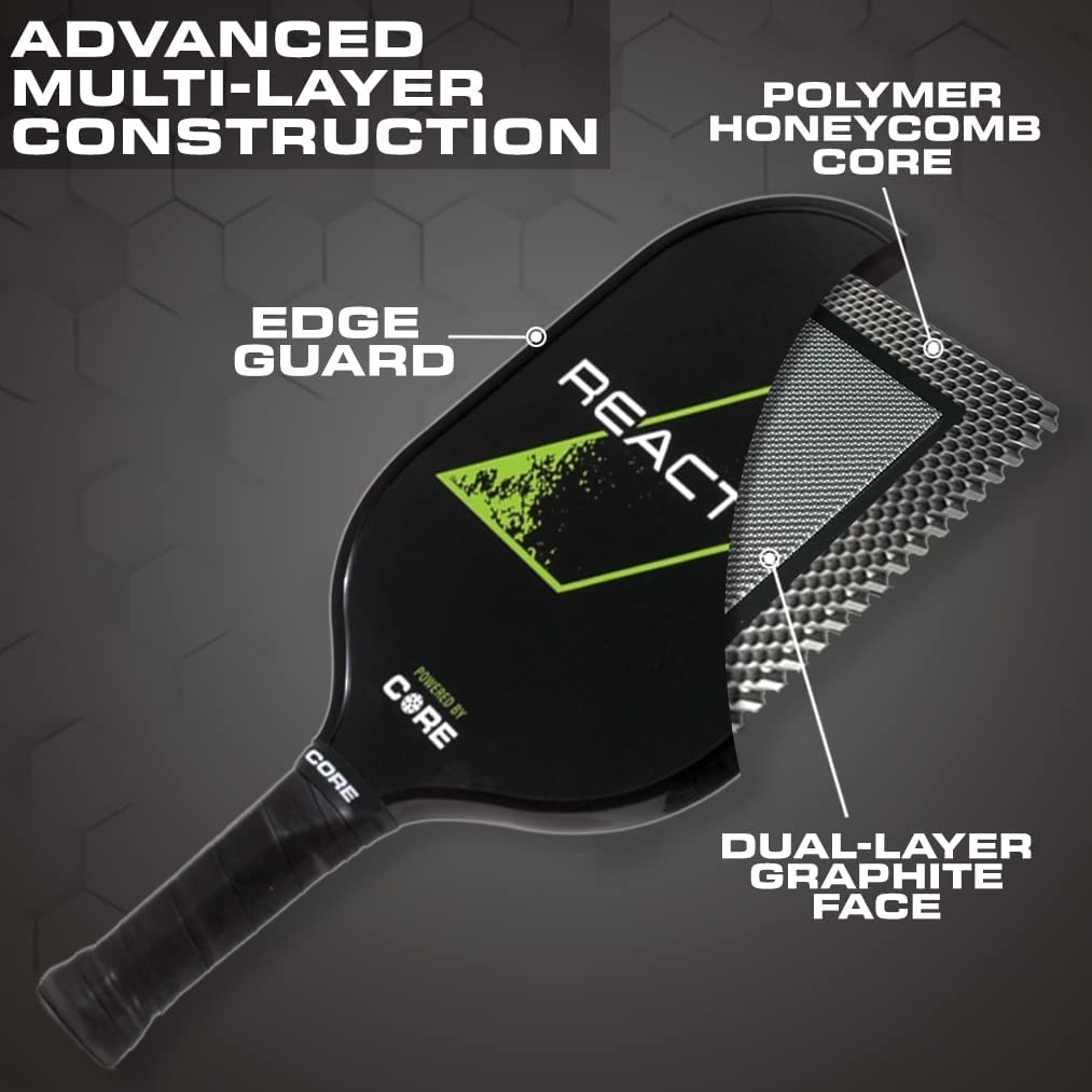 REACTION Paddle | Powered by CORE - CORE Pickleball