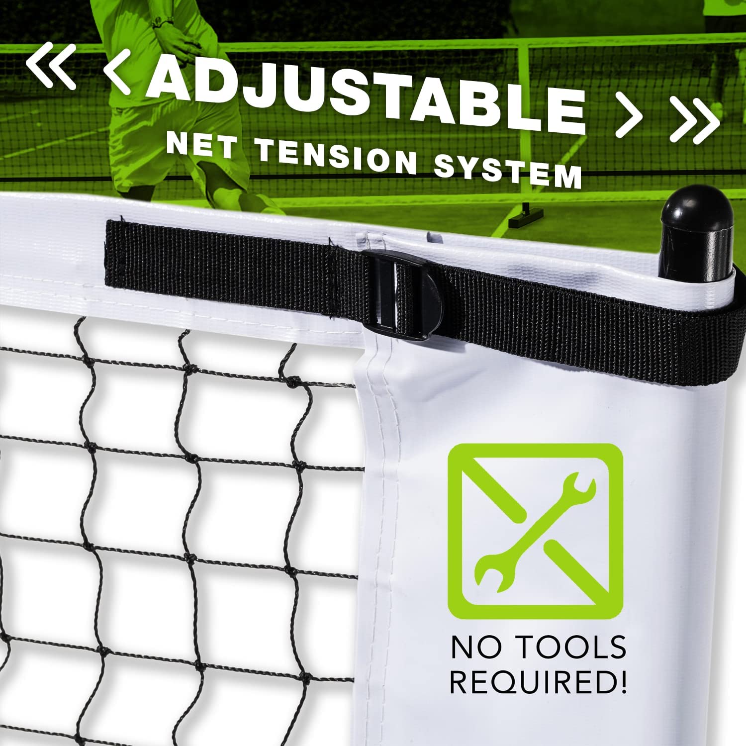 Regulation Size Portable Pickleball Net System - CORE Pickleball